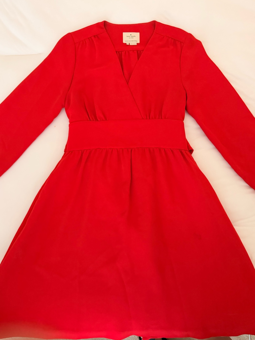kate spade Red Tailored Women's Dress